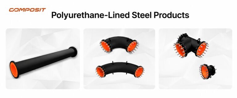 Composit Polyurethane-Lined Steel Products