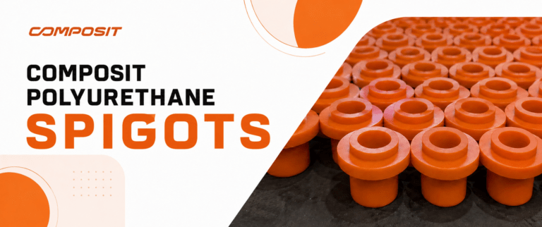 Composit Polyurethane Spigots Against Abrasive Operating Conditions