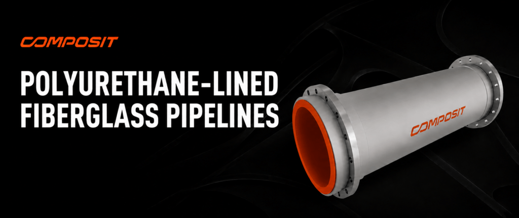 Composit Polyurethane-Lined Fiberglass Pipelines for Potash Production Facilities