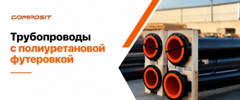 Трубопроводы Composit с полиуретановой футеровкой — надежная защита от износа и коррозии
