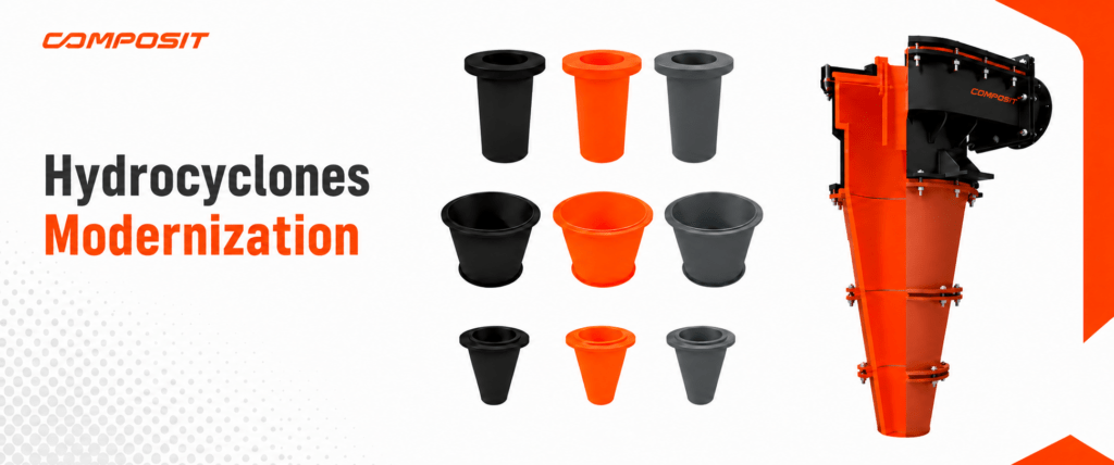 Composit Hydrocyclone Linings: Combating Abrasive Wear and Unplanned Downtime